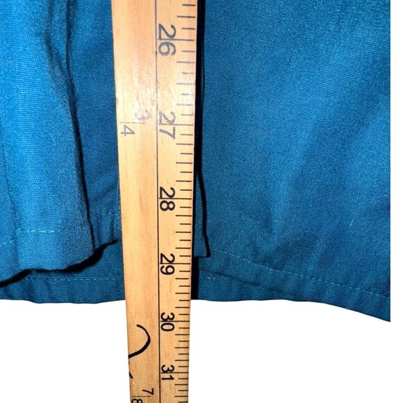 Cherokee Workwear Authentic Button-Up Jacket 2XL Blue 65% Polyester 35% Cotton - Picture 7 of 8